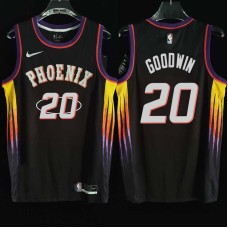 Phoenix Suns #20 Archie Goodwin Jersey -2022 Black City