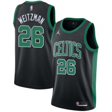 Boston Celtics #26 Rick Weitzman Jersey -Black