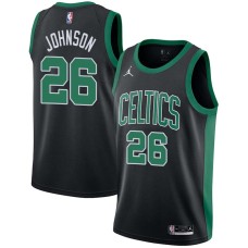 Boston Celtics #26 Rich Johnson Jersey -Black