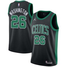 Boston Celtics #26 Kermit Washington Jersey -Black