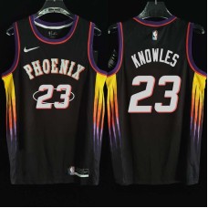 Phoenix Suns #23 Rod Knowles Jersey -2022 Black City