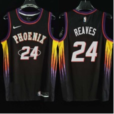 Phoenix Suns #24 Joe Reaves Jersey -2022 Black City