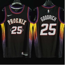 Phoenix Suns #25 Gail Goodrich Jersey -2022 Black City