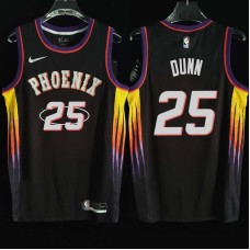 Phoenix Suns #25 TR Dunn Jersey -2022 Black City