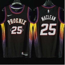 Phoenix Suns #25 Don MacLean Jersey -2022 Black City