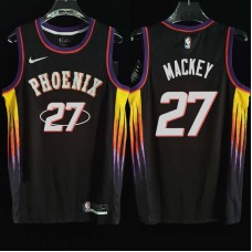 Phoenix Suns #27 Malcolm Mackey Jersey -2022 Black City