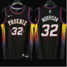 Phoenix Suns #32 Mike Morrison Jersey -2022 Black City