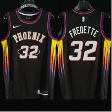 Phoenix Suns #32 Jimmer Fredette Jersey -2022 Black City