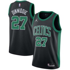 Boston Celtics #27 Bill Dinwiddie Jersey -Black