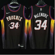 Phoenix Suns #34 McCoy McLemore Jersey -2022 Black City