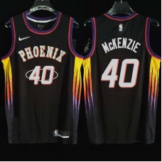 Phoenix Suns #40 Stan McKenzie Jersey -2022 Black City