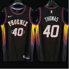 Phoenix Suns #40 Joe Thomas Jersey -2022 Black City