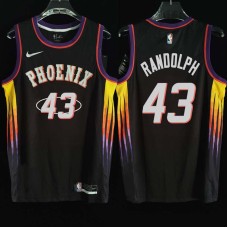 Phoenix Suns #43 Shavlik Randolph Jersey -2022 Black City