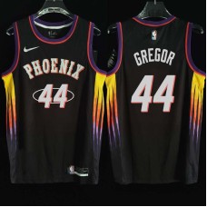 Phoenix Suns #44 Gary Gregor Jersey -2022 Black City