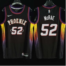 Phoenix Suns #52 Jordan McRae Jersey -2022 Black City