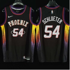 Phoenix Suns #54 Dale Schlueter Jersey -2022 Black City