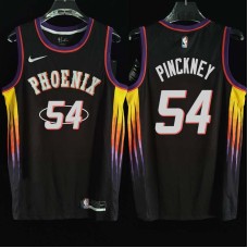 Phoenix Suns #54 Ed Pinckney Jersey -2022 Black City