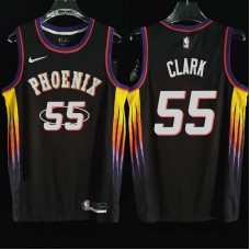 Phoenix Suns #55 Earl Clark Jersey -2022 Black City