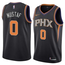 Phoenix Suns #0 Jerrod Mustaf Jersey -Black PHX