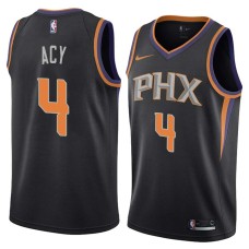 Phoenix Suns #4 Quincy Acy Jersey -Black PHX