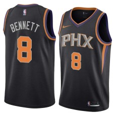 Phoenix Suns #8 Mario Bennett Jersey -Black PHX