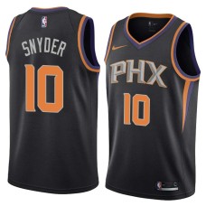 Phoenix Suns #10 Dick Snyder Jersey -Black PHX