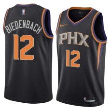 Phoenix Suns #12 Ed Biedenbach Jersey -Black PHX