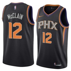 Phoenix Suns #12 Ted McClain Jersey -Black PHX