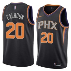 Phoenix Suns #20 Corky Calhoun Jersey -Black PHX