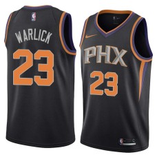 Phoenix Suns #23 Bob Warlick Jersey -Black PHX