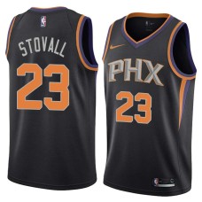 Phoenix Suns #23 Paul Stovall Jersey -Black PHX