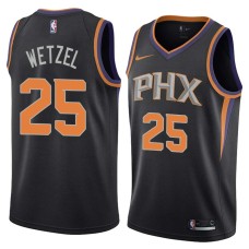 Phoenix Suns #25 John Wetzel Jersey -Black PHX