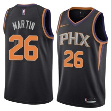 Phoenix Suns #26 Bill Martin Jersey -Black PHX