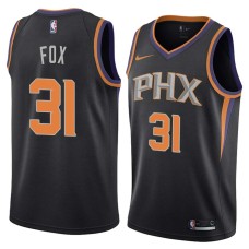 Phoenix Suns #31 Jim Fox Jersey -Black PHX