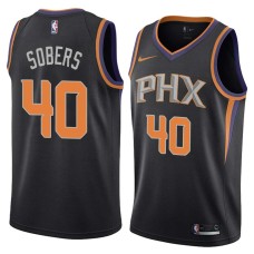 Phoenix Suns #40 Ricky Sobers Jersey -Black PHX