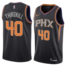 Phoenix Suns #40 David Thirdkill Jersey -Black PHX