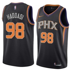 Phoenix Suns #98 Hamed Haddadi Jersey -Black PHX