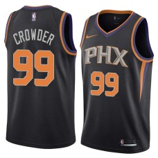 Phoenix Suns #99 Jae Crowder Jersey -Black PHX