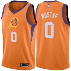 Phoenix Suns #0 Jerrod Mustaf Jersey -Orange