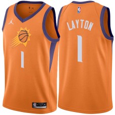 Phoenix Suns #1 Mo Layton Jersey -Orange