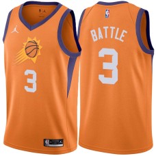 Phoenix Suns #3 Kenny Battle Jersey -Orange