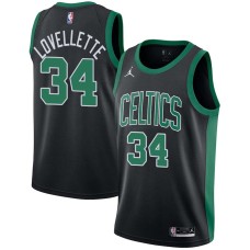 Boston Celtics #34 Clyde Lovellette Jersey -Black