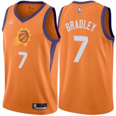 Phoenix Suns #7 Dudley Bradley Jersey -Orange