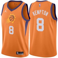 Phoenix Suns #8 Tim Kempton Jersey -Orange