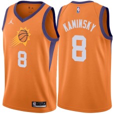 Phoenix Suns #8 Frank Kaminsky Jersey -Orange