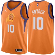 Phoenix Suns #10 Dick Snyder Jersey -Orange