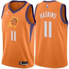 Phoenix Suns #11 Clem Haskins Jersey -Orange