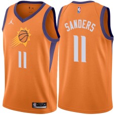 Phoenix Suns #11 Mike Sanders Jersey -Orange