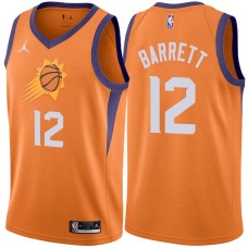 Phoenix Suns #12 Andre Barrett Jersey -Orange