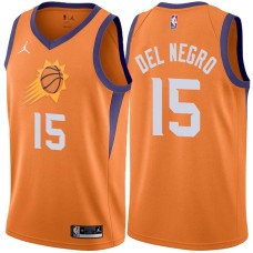 Phoenix Suns #15 Vinny Del Negro Jersey -Orange